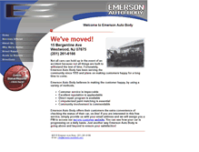 Tablet Screenshot of emersonautobody.com